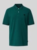 bugatti Poloshirt met contrastgarnering Groen