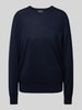 Polo Ralph Lauren Gebreide pullover met ribboorden Marineblauw