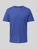 MCNEAL T-shirt met geribde ronde hals Marineblauw