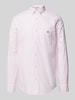 Gant Regular fit vrijetijdsoverhemd met vichyruit, model 'POPLIN' Rosé
