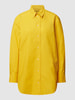Marc O'Polo Overhemdblouse met zijsplitten Geel