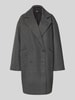 Only Oversized Mantel mit Reverskragen Modell 'BLAKE' Anthrazit