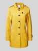 Fuchs Schmitt Trenchcoat mit Leistentaschen Gelb