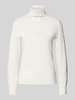 s.Oliver BLACK LABEL Slim fit pullover van viscosemix Offwhite