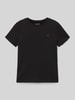 Tommy Hilfiger Teens Regular Fit T-Shirt aus reiner Baumwolle Black