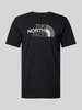 The North Face T-Shirt mit Label-Print Modell 'EASY' Black