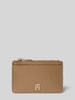 Tommy Hilfiger Portemonnee met karabijnhaak voor ophangen, model 'ICON LONG CC-HOLDER' Beige