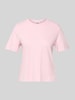 s.Oliver RED LABEL Regular fit T-shirt van puur katoen Roze