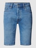 REVIEW Jeansshorts mit 5-Pocket-Design Dunkelblau