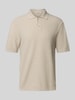 Only & Sons Regular Fit Strickpolo aus reiner Baumwolle Modell 'TONY' Offwhite