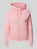 Gant Sweatjacke mit Reißverschluss Pink