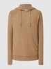 Tom Tailor Denim Pullover mit Kapuze Hellbraun meliert