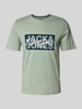 Jack & Jones T-Shirt aus reiner Baumwolle Modell 'COLTON' Mint