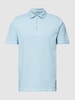 Better Rich Poloshirt met labeldetails, model 'SOHO RUGBY POLO' Lichtblauw