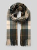 Barbour Schal mit Tartan-Muster Modell 'HAILES' Gruen