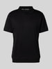 Karl Lagerfeld Poloshirt mit Logo-Print Black