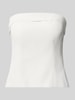 Jake*s Cocktail Bandeau-Top mit Umschlag Ecru
