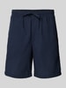 Jack & Jones Sweatshorts mit Tunnelzug Modell 'JAIDEN' Marine