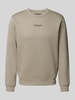 G-Star Raw Sweatshirt mit Label-Print Sand