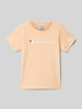 CHAMPION T-Shirt mit Label-Print Apricot