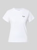 HUGO Blue Regular Fit T-Shirt aus reiner Baumwolle Modell 'Damatee_B' Weiss