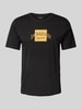 Jack & Jones T-Shirt mit Label-Print Modell 'BOSTON' Black