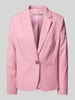 Christian Berg Woman Selection Blazer met reverskraag Mauve