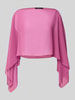 Swing Stola van chiffon Felroze