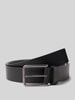 CK Calvin Klein Leren riem met doornsluiting, model 'WARMTH BUCKLE' 