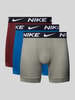 Nike Trunks mit Label-Detail im 3er-Pack Bordeaux