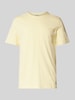 s.Oliver RED LABEL Regular Fit T-Shirt aus reiner Baumwolle Hellgelb