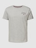 Tommy Hilfiger T-Shirt mit Logo-Stitching Hellgrau Melange