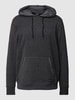 Rip Curl Hoodie in Melange-Optik Modell 'CRESCENT' Dunkelgrau Melange