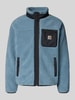 Carhartt Work In Progress Fleecejacke mit Brusttasche Modell 'PRENTIS LINER' Eisblau