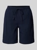 Soyaconcept Relaxed Fit Shorts mit elastischem Bund Modell 'Cissie' Marine