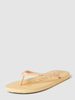 Billabong Teenslippers met labeldetail, model 'SUNLIGHT' Geel