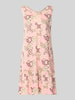 s.Oliver RED LABEL Relaxed Fit Freizeitkleid aus Baumwoll-Modal-Mix Pink