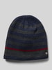 Müller Headwear Mütze mit Label-Detail Marine
