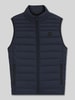 BOSS Orange Slim fit bodywarmer met labelpatch, model 'ODENO2' Marineblauw