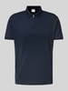 SELECTED HOMME Poloshirt met korte ritssluiting Marineblauw