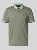 MCNEAL Poloshirt mit Label-Stitching Khaki
