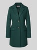 Christian Berg Woman Selection Mantel mit Reverskragen und Pattentaschen Dunkelgruen