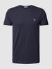 Gant T-Shirt mit Label-Stitching Marine