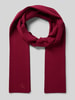CK Calvin Klein Sjaal van viscosemix met logostitching Bordeaux