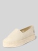 Calvin Klein Jeans Espadrilles met plateauzool Zand