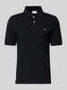 GANT koszulka polo o kroju slim fit z wyhaftowanym logo Czarny