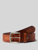 camel active Gürtel aus echtem Leder Cognac