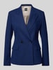 BOSS Blazer aus Woll-Mix mit Pattentaschen Marine