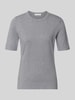 Christian Berg Woman T-Shirt aus Viskose-Mix Silber Melange