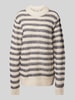 Casual Friday Gebreide pullover met turtleneck, model 'Karl' Offwhite